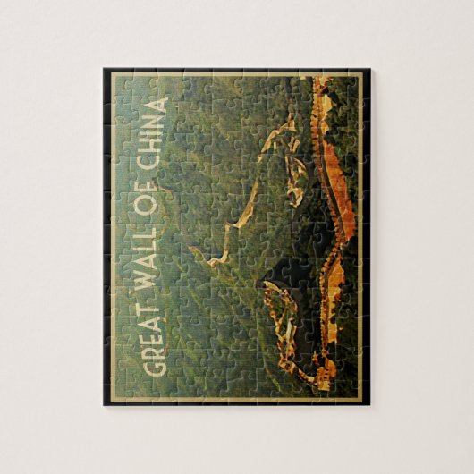 Große Mauer der China Puzzle (Vertikal)