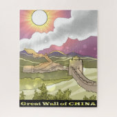 Große Mauer der China Puzzle (Vertikal)