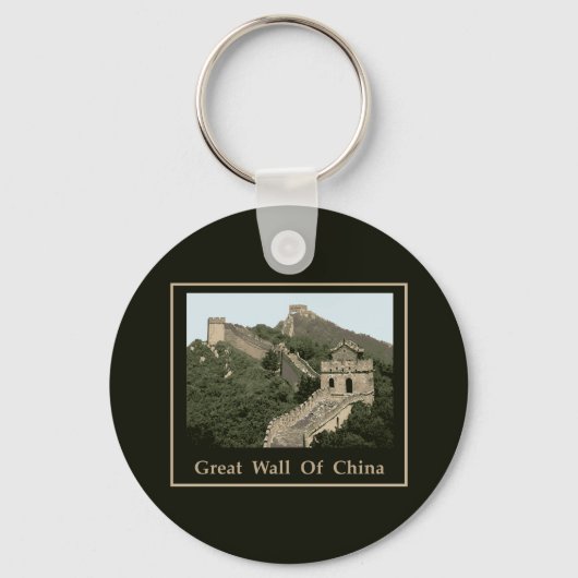 Große Mauer der China Schlüsselanhänger (Vorderseite)