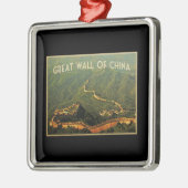 Große Mauer der China Silbernes Ornament (Links)