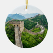 Große Mauer der China Wasserfarben Ornament (Vorne)