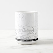 Große Mauer der Tasse der China (Mittel)