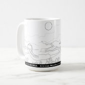 Große Mauer der Tasse der China (Vorderseite Links)
