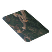 Große Mauer, die sich durch Berge zieht. Magnet (Rechte Seite)