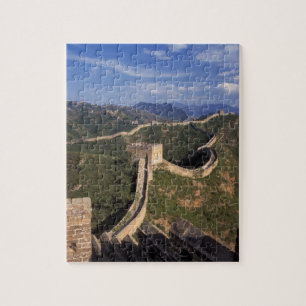 Große Mauer, die sich durch den Berg windet, Puzzle