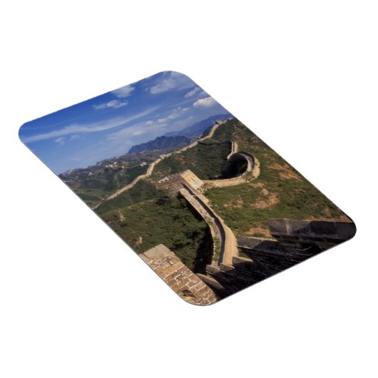 Große Mauer, die sich durch den Berg zieht, Magnet (Rechte Seite)