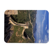 Große Mauer, die sich durch den Berg zieht, Magnet (Horizontal)