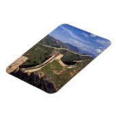 Große Mauer, die sich durch den Berg zieht, Magnet (Linke Seite)