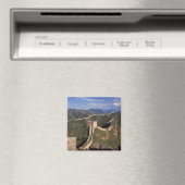 Große Mauer, die sich durch den Berg zieht, Magnet (In Situ (Geschirrspüler))
