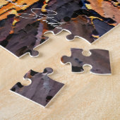 Große Mauer im Herbstfeuer Puzzle (Seite)