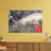 große Mauer Leinwanddruck (Insitu (Wohnzimmer))