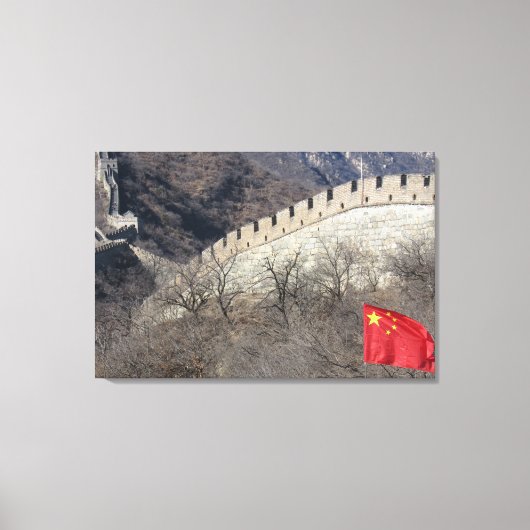 große Mauer Leinwanddruck (Vorderseite)