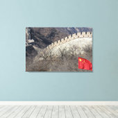 große Mauer Leinwanddruck (Insitu (Holzboden))