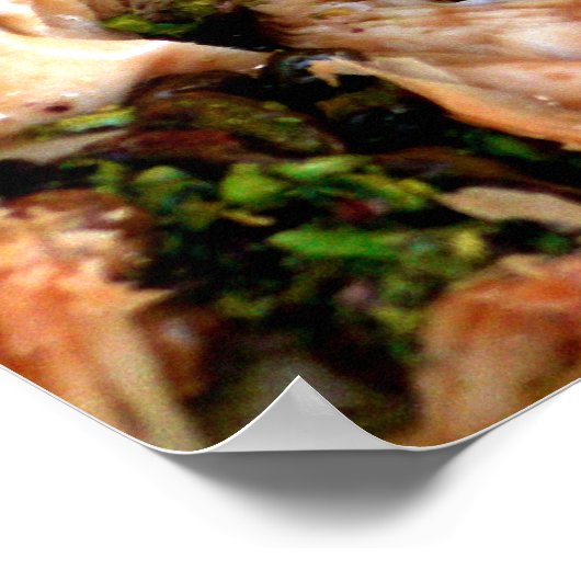 Große Mauer von Baklava Poster (Ecke)