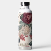 Große Mauve- und rosa Peonies Trinkflasche (Rechts)