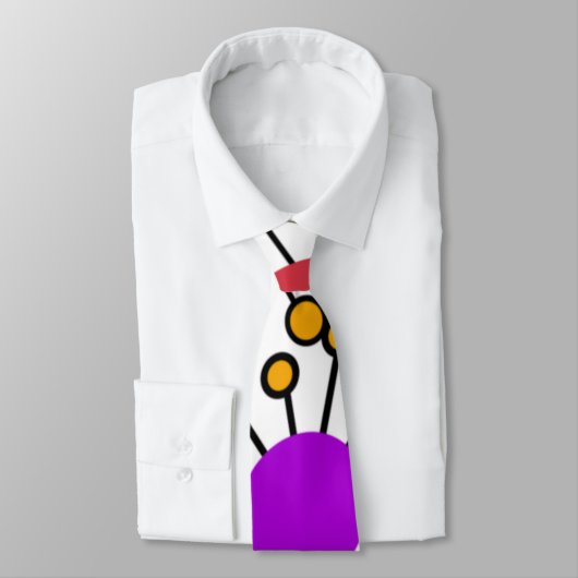 Große MCM-Blume Krawatte (Gebunden)