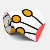 Große MCM-Blume Krawatte (Gerollt)