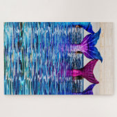 Große Meerjungfrau-Puzzle!!! Über 1000 Stück! Puzzle (Horizontal)