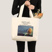 Große Meerjungfrau-Tasche Jumbo Stoffbeutel (Vorderseite (Produkt))