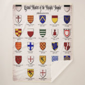 Große Meister der Nachttempler Sherpadecke (Vorderseite)