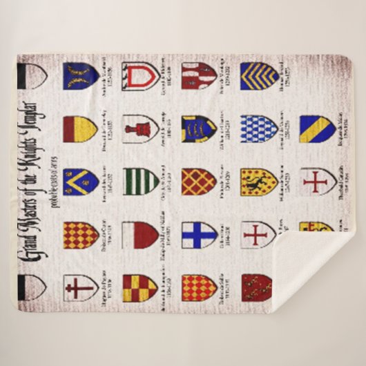 Große Meister der Nachttempler Sherpadecke (Vorderseite (Horizontal))