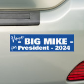 Große Mike / Michelle Obama für Präsident 2024 Autoaufkleber (Auf Auto)