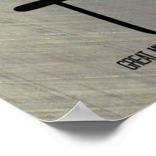 Große Minds denken an Poster aus Stahl (Ecke)