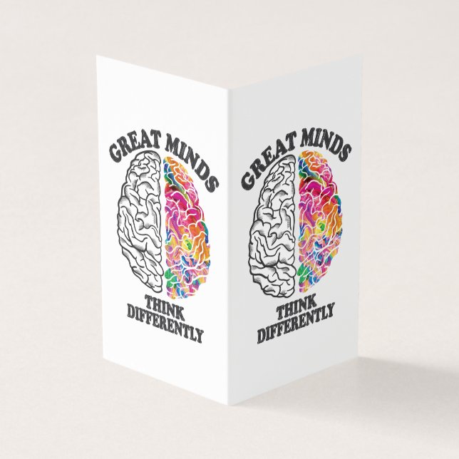 Große Minds denken anders (Vorderseite)