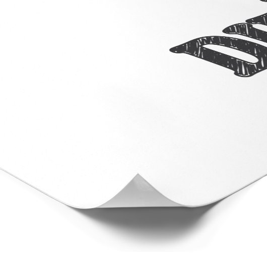 Große Minds denken anders Poster (Ecke)