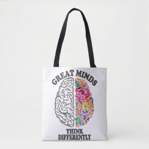 Große Minds denken anders Tasche