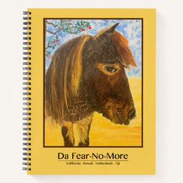 Große Mini-Pferde Notizblock