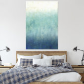 Große Minimalistische Abstrakte Seascape Leinwanddruck (Insitu (Schlafzimmer))