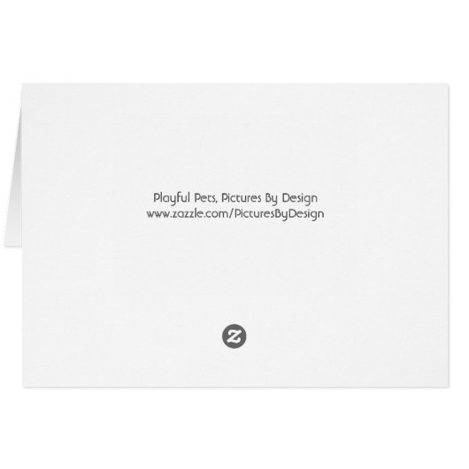 Große Mit Augen Mitteilungskarten (Rückseite Horizontal)