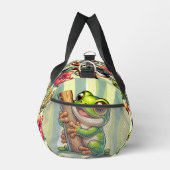 Große Mit Augen Rainforest Cartoon Freunde Duffle Bag (Rechts)
