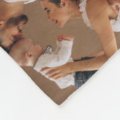 Große moderne 30-Foto Collage Fleece Blanket (Ecke)