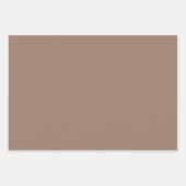 Große moderne Lila Eggplant-Blume Geschenkpapier Set (Vorderseite 3)