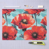 Große Mohnblüte Seidenpapier (Handwerk)