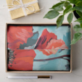 Große Mohnblüte Seidenpapier (Geschenk)