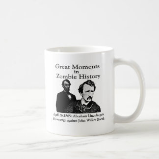 Große Momente in der Zombie-Geschichte Kaffeetasse