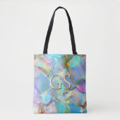 Große Monogramm oder Name auf Opal Tasche (Vorderseite)