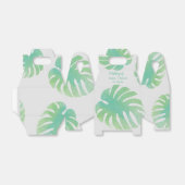 Große Monstera Blätter Grüne Botanische Hochzeit Geschenkschachtel (Ungefaltet)