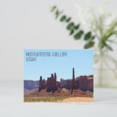 Große Monument Valley Postcard! Postkarte (Stehend Vorderseite)