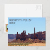 Große Monument Valley Postcard! Postkarte (Vorne/Hinten)