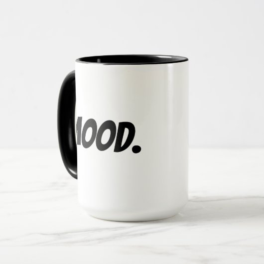 große MOOD.Tasse Tasse (Vorderseite Links)