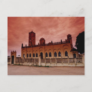 Große Moschee in der Stadt, Wa, Region im oberen W Postkarte