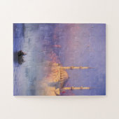 Große Moschee-Kunst mit großem Stück und einfacher Puzzle (Horizontal)