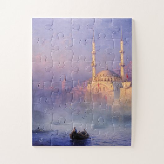 Große Moschee-Kunst mit großem Stück und einfacher Puzzle (Vertikal)