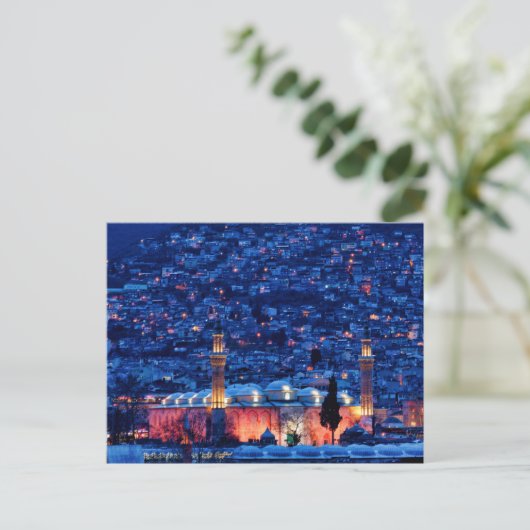 Große Moschee von Bursa Postkarte (Stehend Vorderseite)
