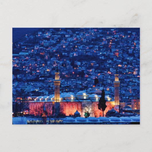 Große Moschee von Bursa Postkarte (Vorderseite)