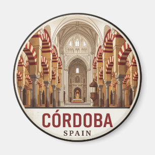 Große Moschee von Córdoba Spanien Magnet